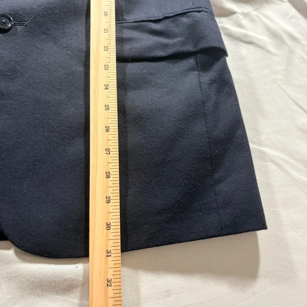 Jos. A. Bank Blazer Mens 42R Navy Blue Wool Cashmere Sport Coat Business Jacket